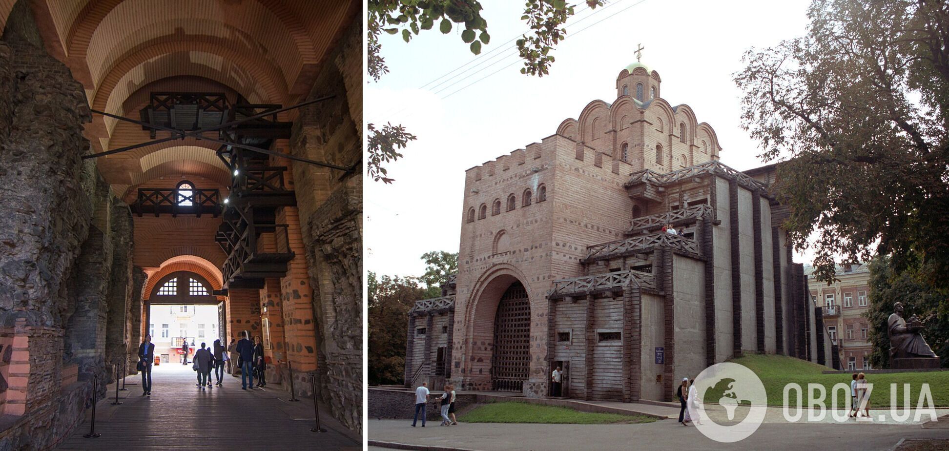 Символ Киева: как выглядели 'Золотые ворота' в конце 1970-х до реконструкции. Фото