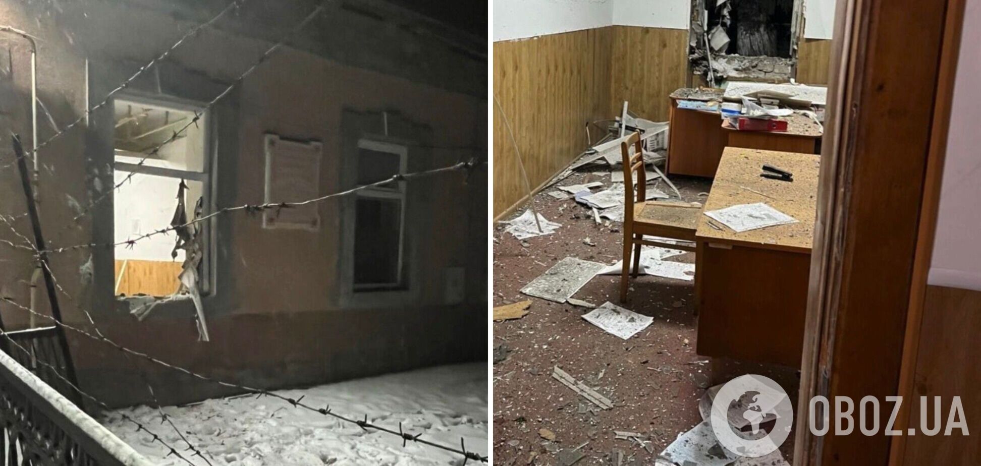 Вылетели стекла: в помещении ТЦК в Коломые произошел взрыв, инцидент расследуют как теракт. Фото