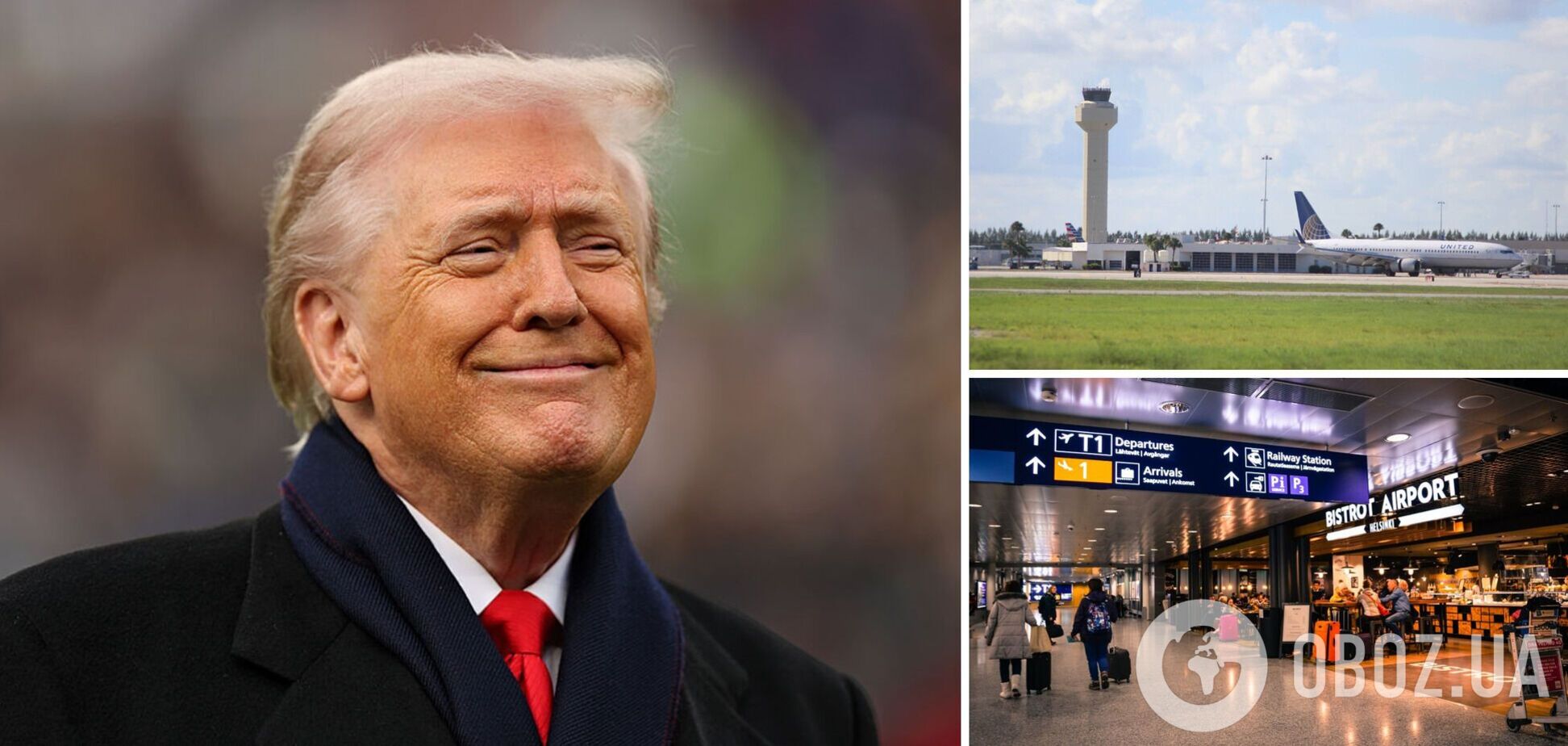 Родина Трампа хоче зареєструвати його ім’я як бренд для аеропортів: що відомо