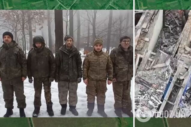 В Кондратовке украинские военные взяли в плен двух оккупантов с помощью дрона. Видео