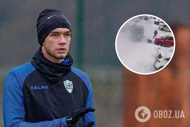 'Намеренно сбили'. Футболист Колесник показал видео того, что на самом деле произошло во время драки с ТЦК