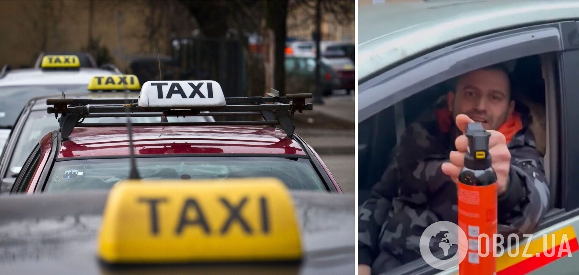 Обозвал проституткой: в Польше таксист распылил слезоточивый газ в лицо беременной украинке. Видео