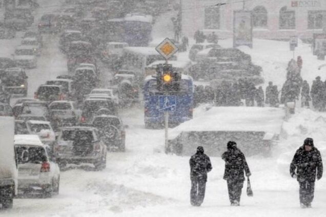 Сильний вітер і сніг: якою буде погода в Україні 18 лютого. Карта