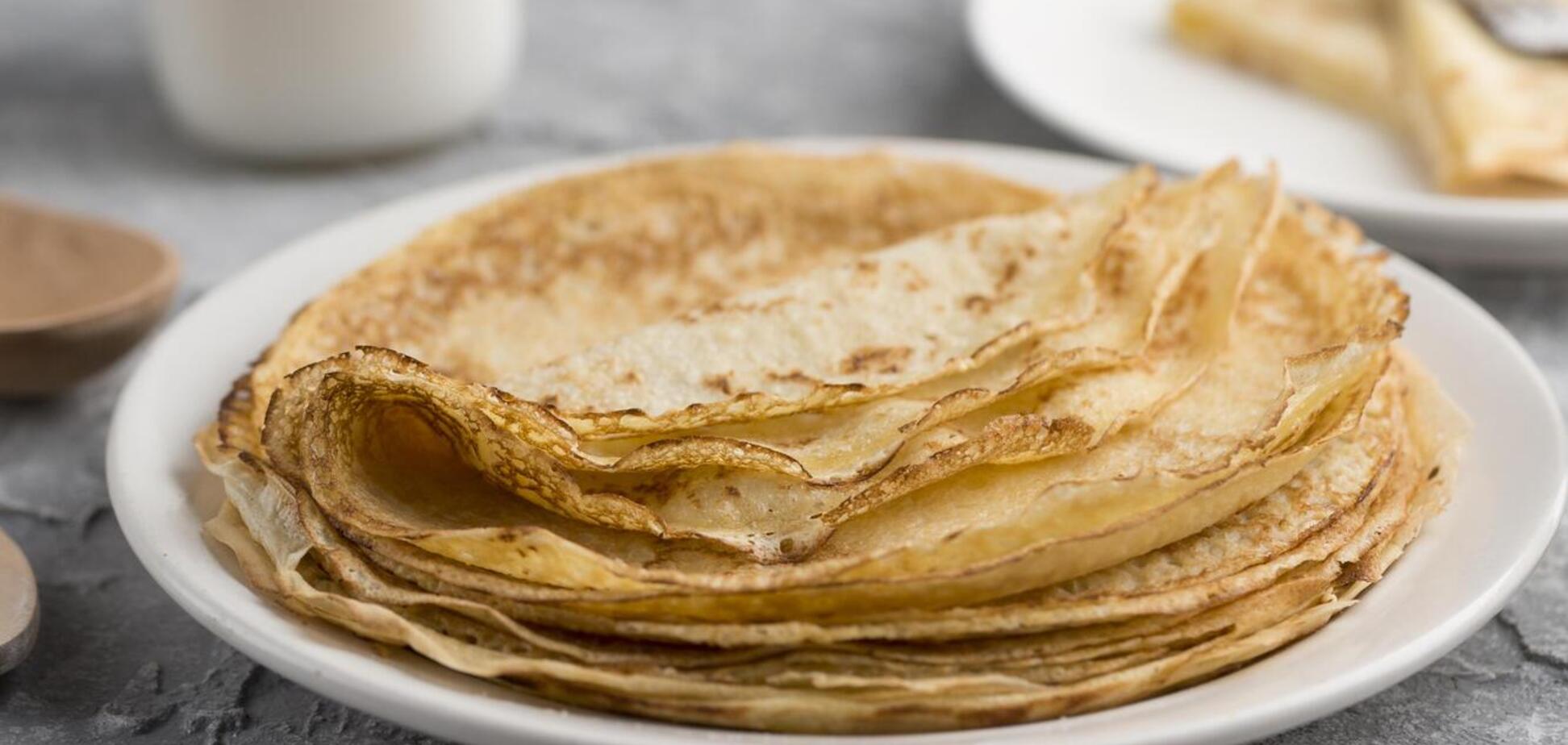 Рватись не будуть: що зробити з тістом на млинці перед смаженням