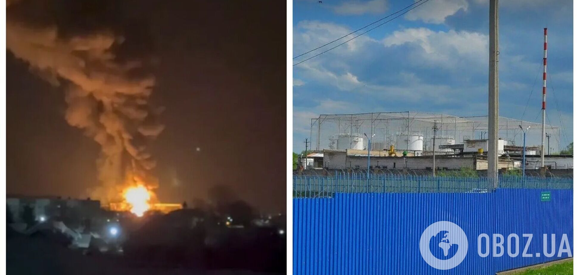 Дрони СБУ уразили нафтобазу у Псковській області: антидронові сітки ворогу не допомогли. Фото і відео