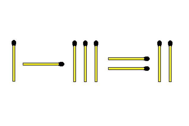 Пересуньте 1 сірник: головоломка для кмітливих