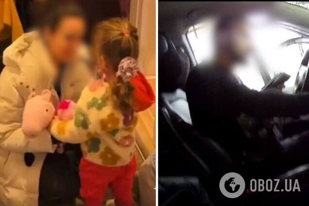 Полицейские Киева вернули матери трехлетнюю дочь, которую отец похитил и вывез за границу. Подробности, фото и видео