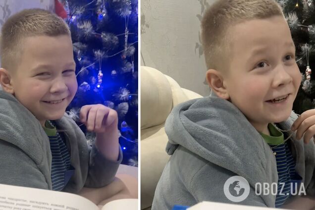 'Не пой!' Украинский школьник, который не может рассказать стихотворение 'Щедрик', стал звездой сети