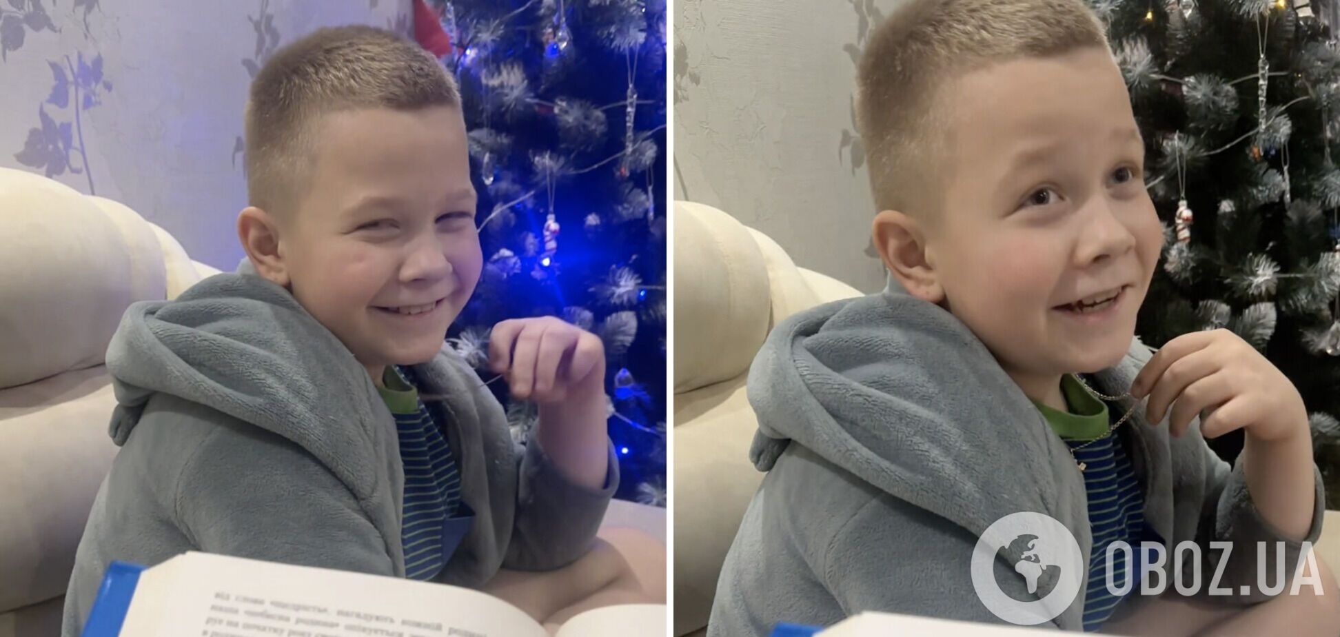 'Не пой!' Украинский школьник, который не может рассказать стихотворение 'Щедрик', стал звездой сети