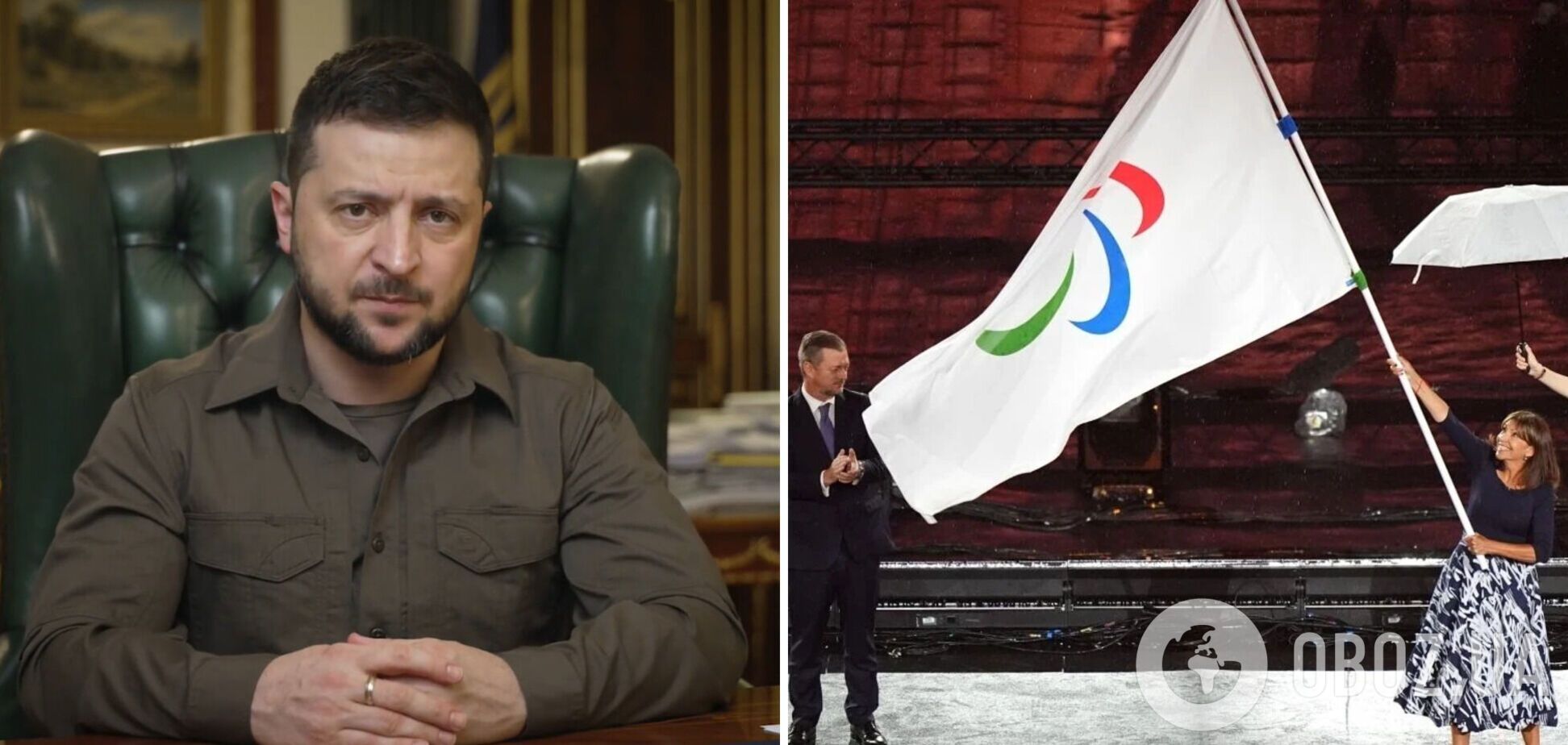 'Грязное решение': Зеленский резко отреагировал на возвращение флага РФ на Паралимпиаду