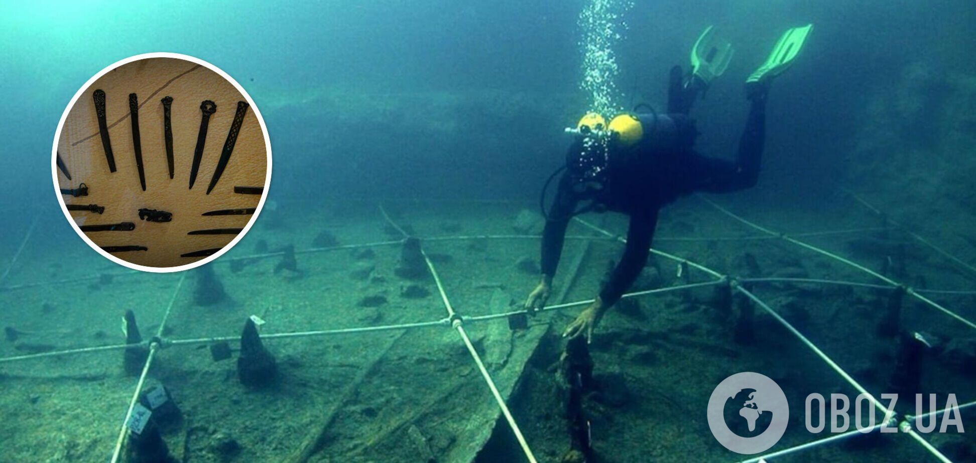 В Італії археологи знайшли затоплене селище: там була унікальна зброя. Фото
