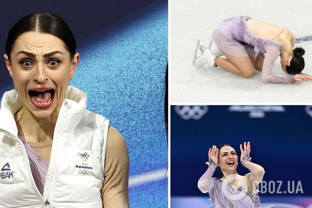 Румунська фігуристка стала в ефірі кричати і плакати, дізнавшись оцінку за виступ на Олімпіаді-2026. Відео