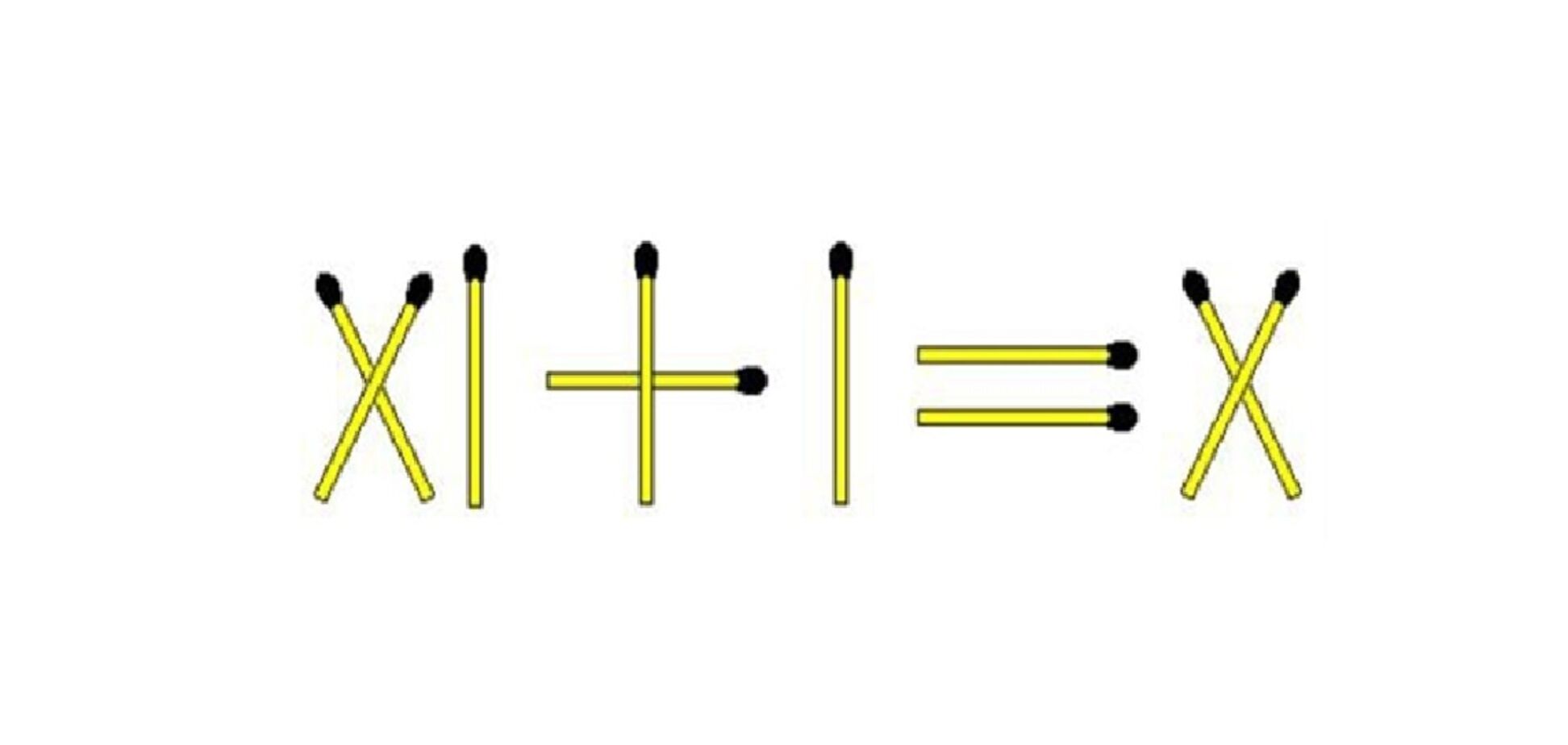 Спички передвигать нельзя: хитрая головоломка
