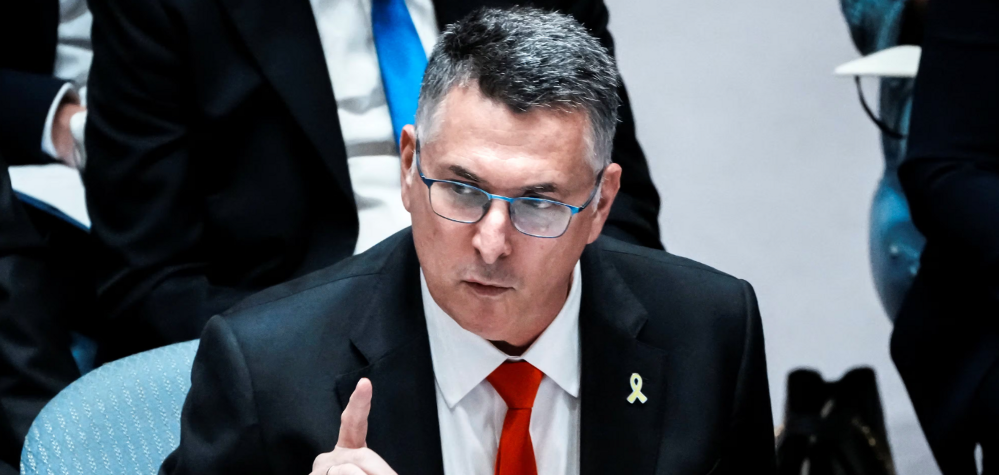 'Пришлось сдерживаться, чтобы не рассмеяться': глава МИД Израиля 'разнес' представителя России в ООН. Видео