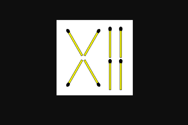 Приберіть половину сірників: цікава головоломка