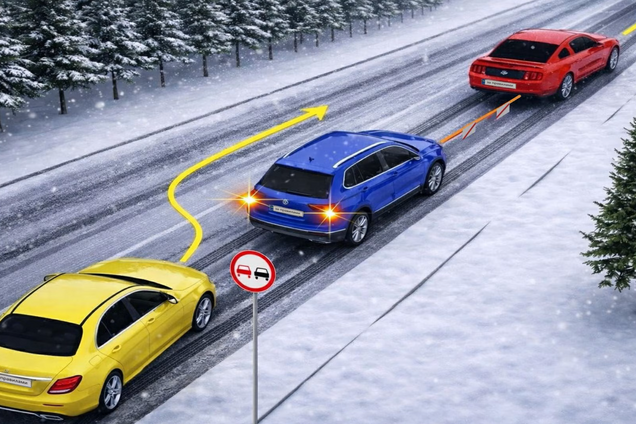 Чи дозволено виконати обгін? Тест для досвідчених водіїв