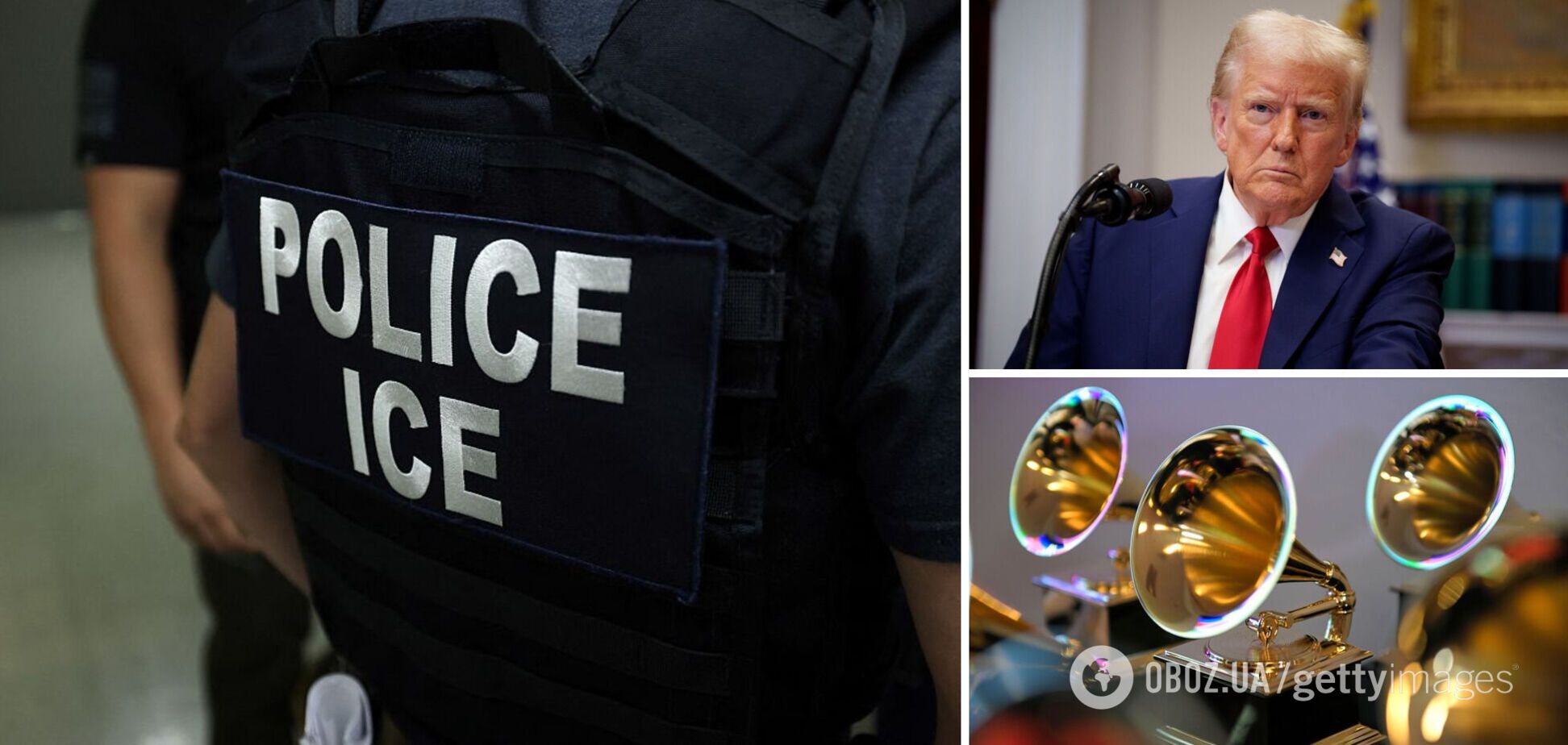 Зірки змішали з брудом Трампа під час ефіру 'Греммі 2026': президент пригрозив судом 'йолопу-ведучому' та накинувся на переможців