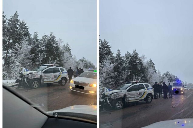 На Прикарпатье пьяный полицейский устроил ДТП на служебном авто: что решил суд. Фото