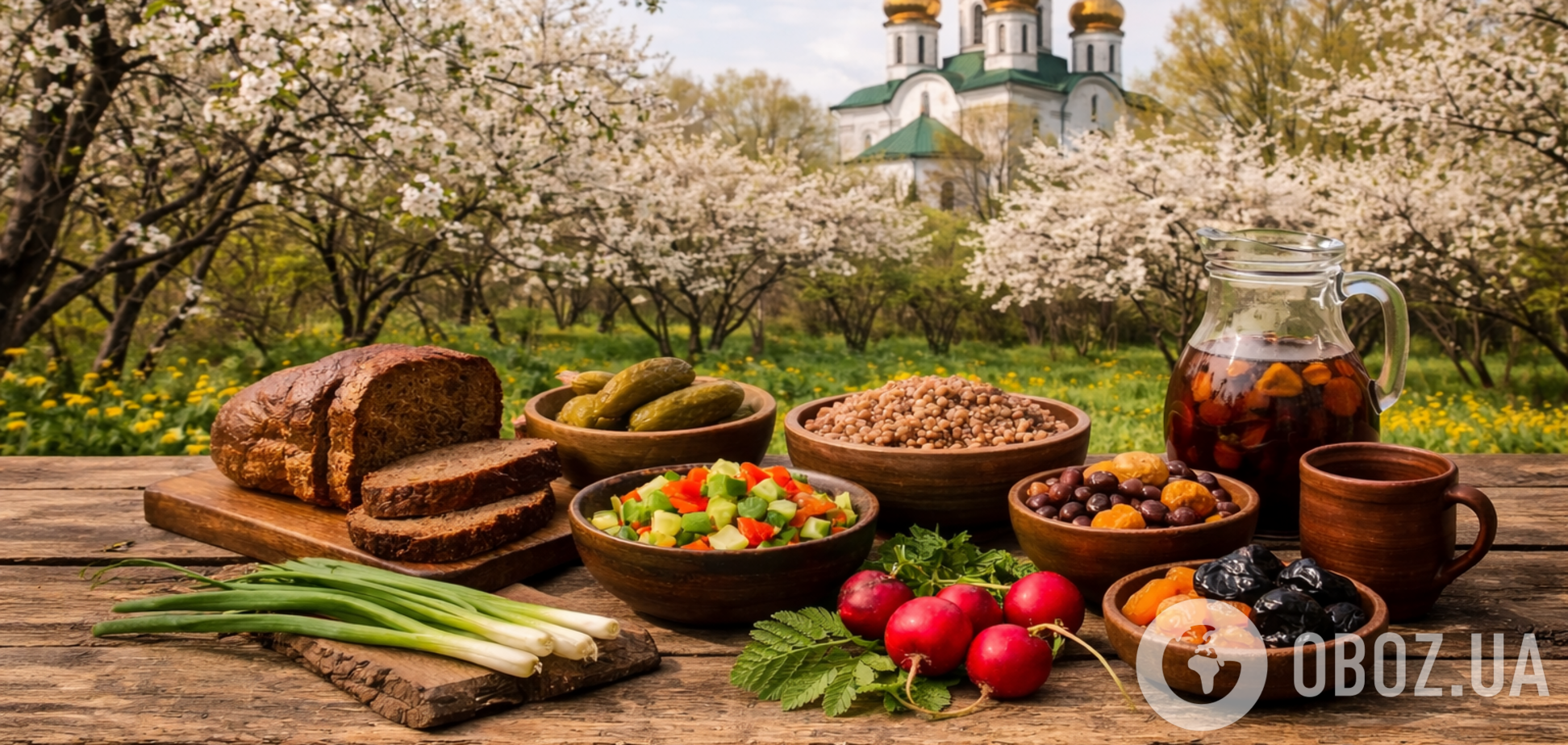 Великий піст 2026: скільки триває і що можна їсти