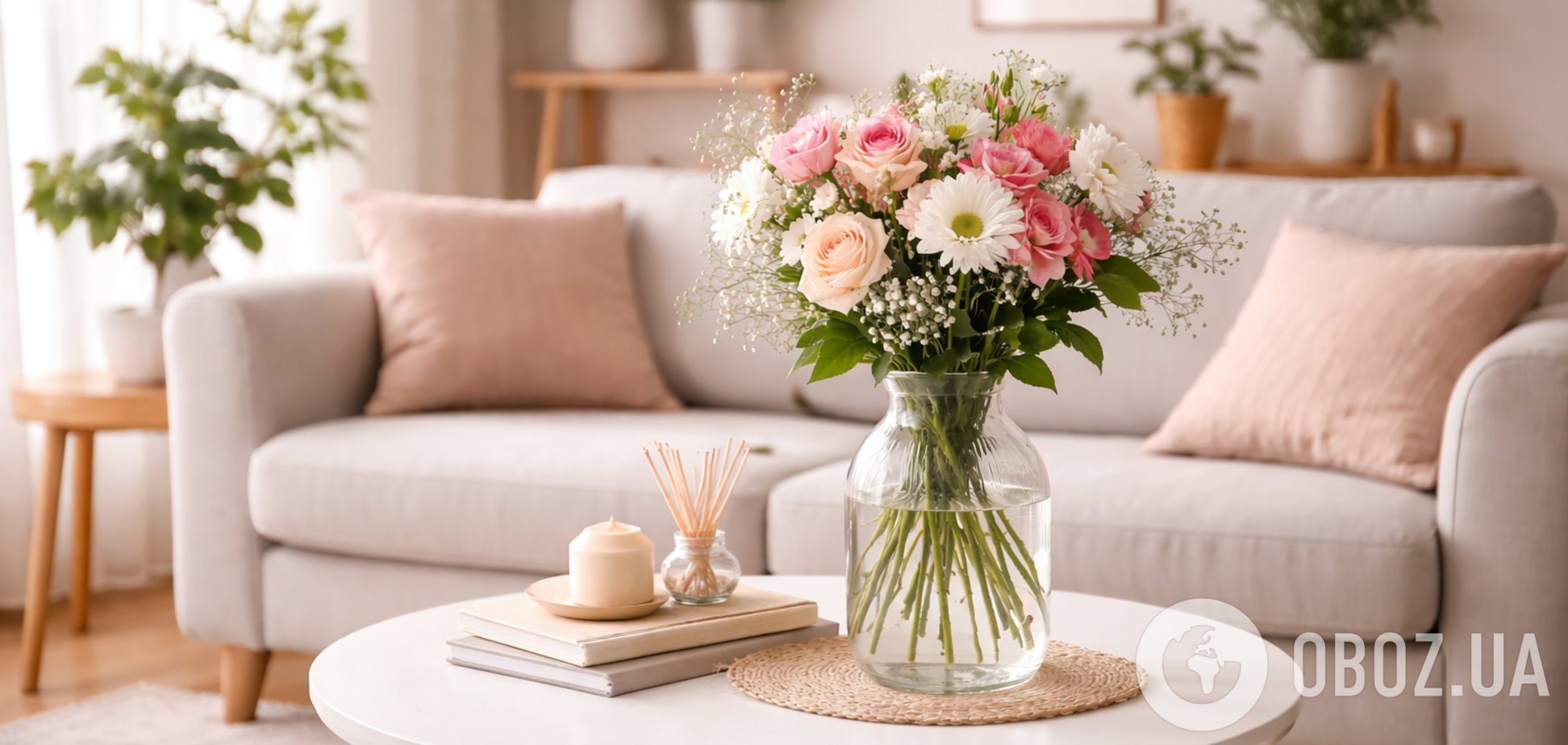 Цветы будут стоять в вазе дольше: помогут два продукта из кухни