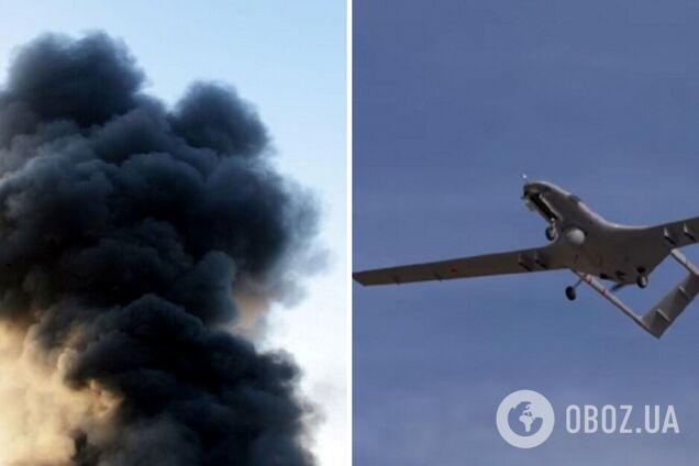 Под оккупированным Джанкоем после атаки БПЛА произошел мощный пожар. Спутниковые фото