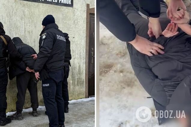 Нацполиция показала задержание подозреваемой в совершении теракта во Львове. Фото и видео