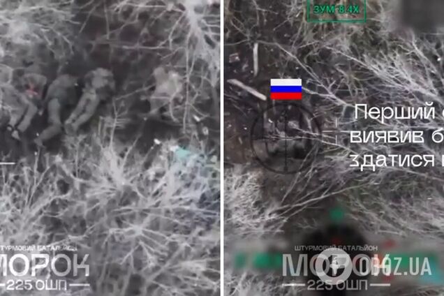 Двое украинских штурмовиков взяли в плен шестерых оккупантов: видео операции