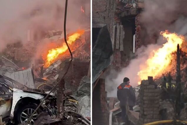 Медіа показали страшні руйнування після ударів РФ по Софіївській Борщагівці. Відео