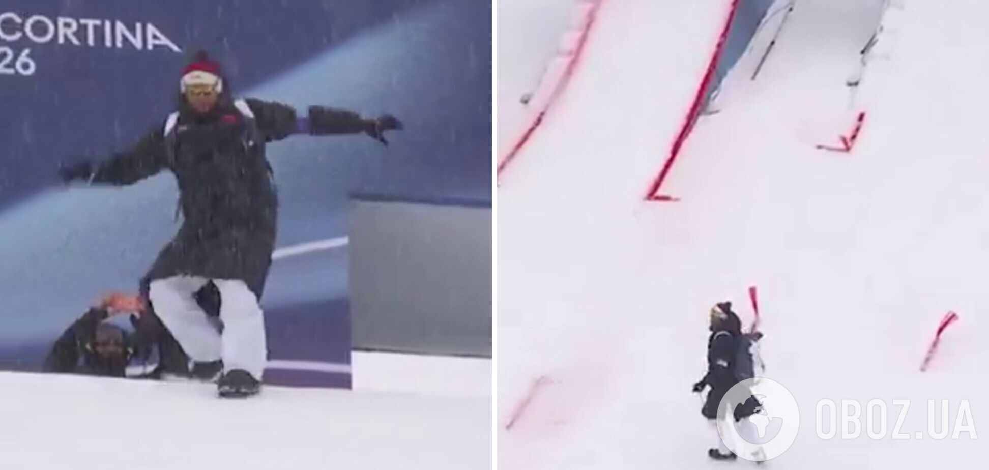 До чого призводить один неправильний крок на Олімпіаді-2026: у мережі завірусилося відео з лижної акробатики