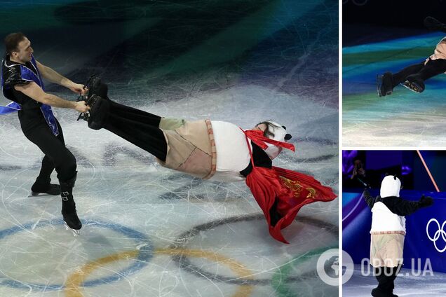 Чемпіон ОІ-2026 з фігурного катання виступив пандою під Брітні Спірс. Його привітав Джекі Чан. Відео