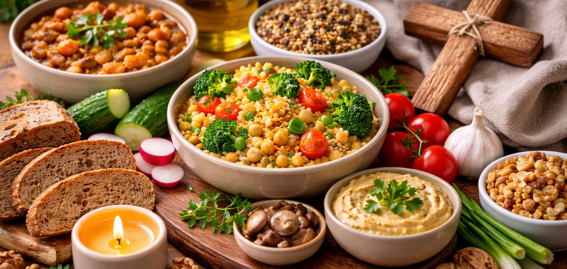 Великий піст 2026: правила харчування на кожен день