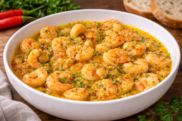 Як смачно приготувати креветки на сковорідці: додайте ніжний соус
