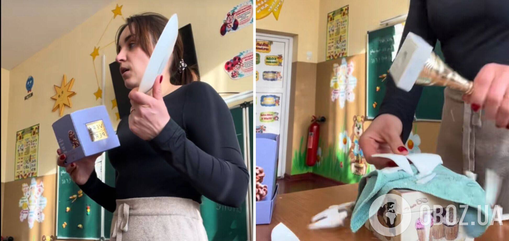 'Шкода, що 30 років тому так не вчили'. Вчителька розбила тарілку, щоб пояснити дітям головне правило життя: у чому суть експерименту