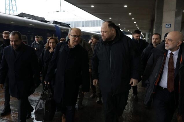 'Символічний крок': до Києва з візитом прибув маршалок Сейму Польщі. Фото