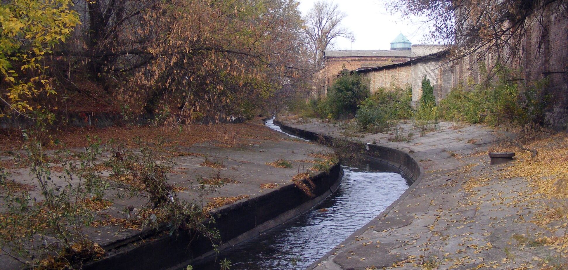 Частные дома вплотную к реке: как выглядела Лыбидь в Киеве в 1916 году. Уникальное фото