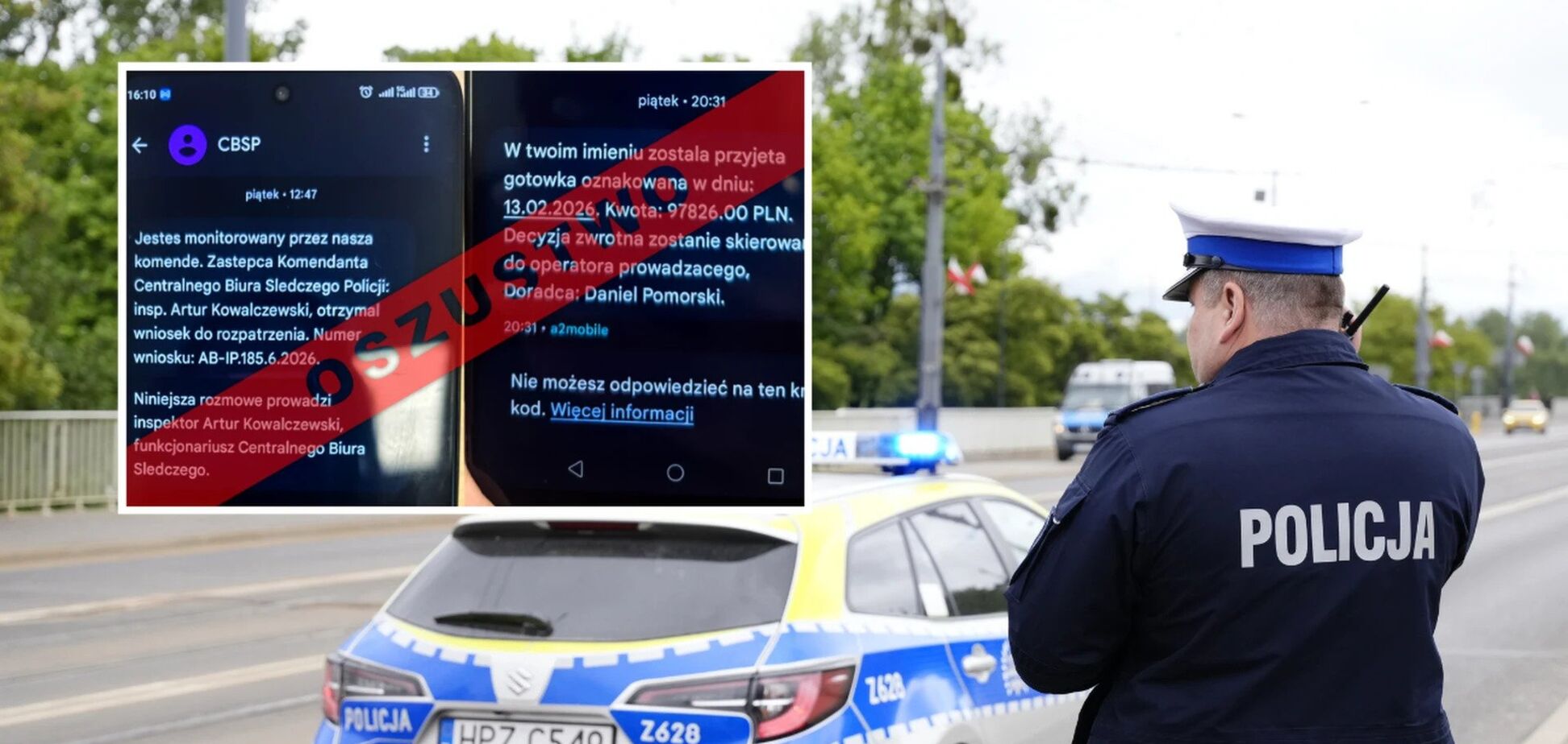 Ілюстрація до атаки шахраїв у Польщі