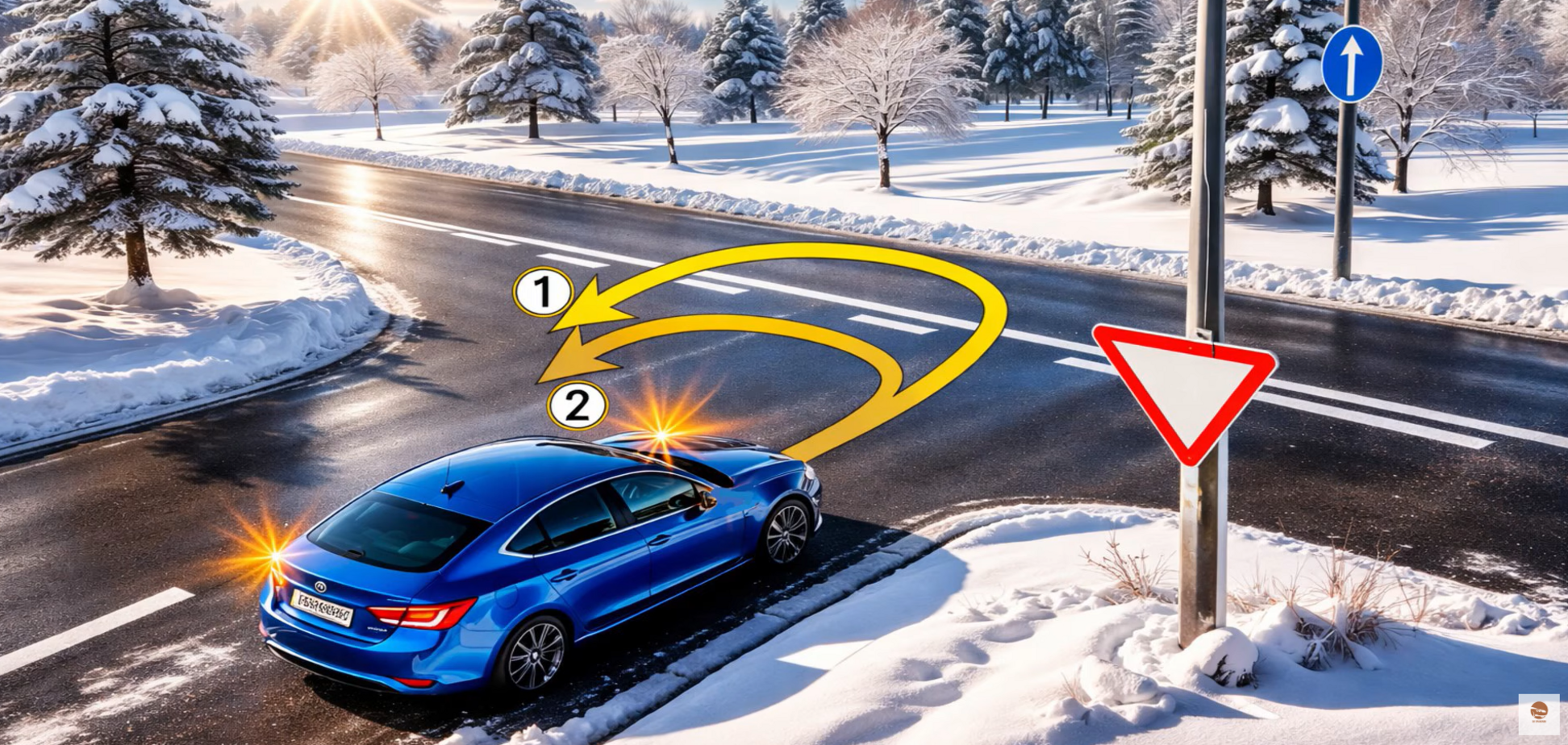 Який варіант розвороту дозволений? Тест на знання ПДР