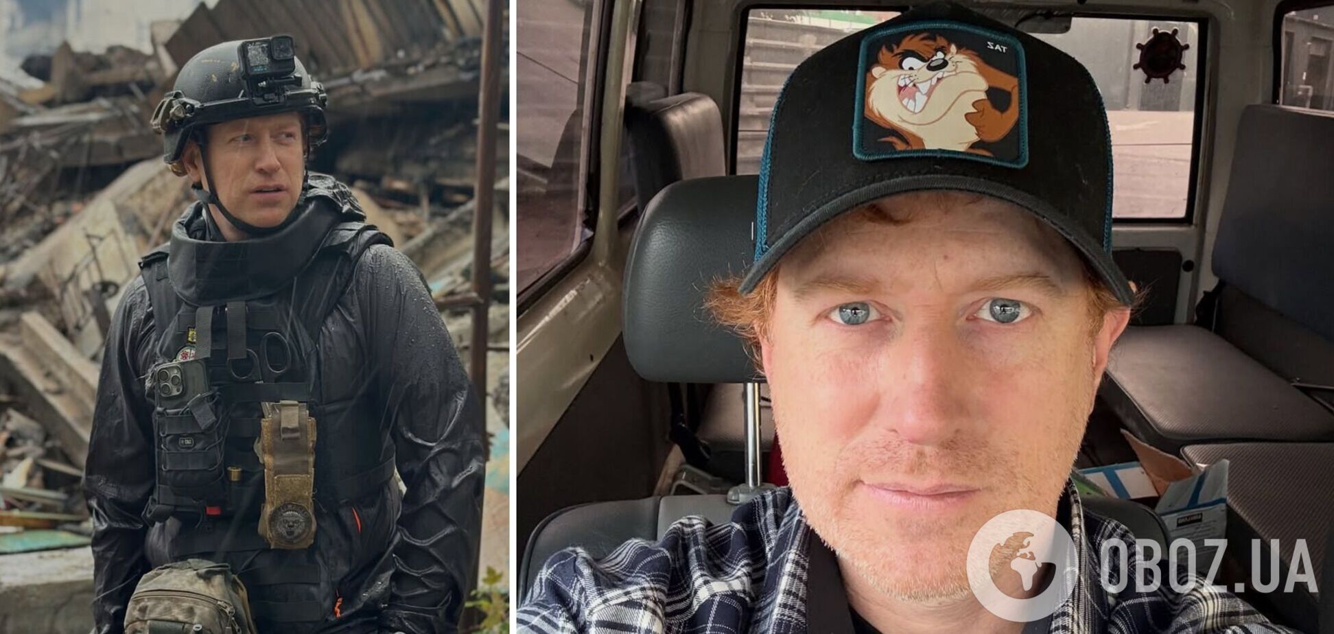 Російський дрон влучив у авто відомого ведучого та волонтера: закривавлений 'Голландець' звернувся до окупантів трьома словами