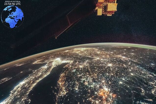 Проліт балістики й робота ППО: російські удари по Києву зняли з космосу. Відео