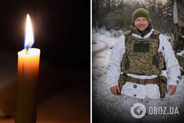 Был верен присяге: на фронте погиб военный с Киевщины Виталий Жлобин. Фото
