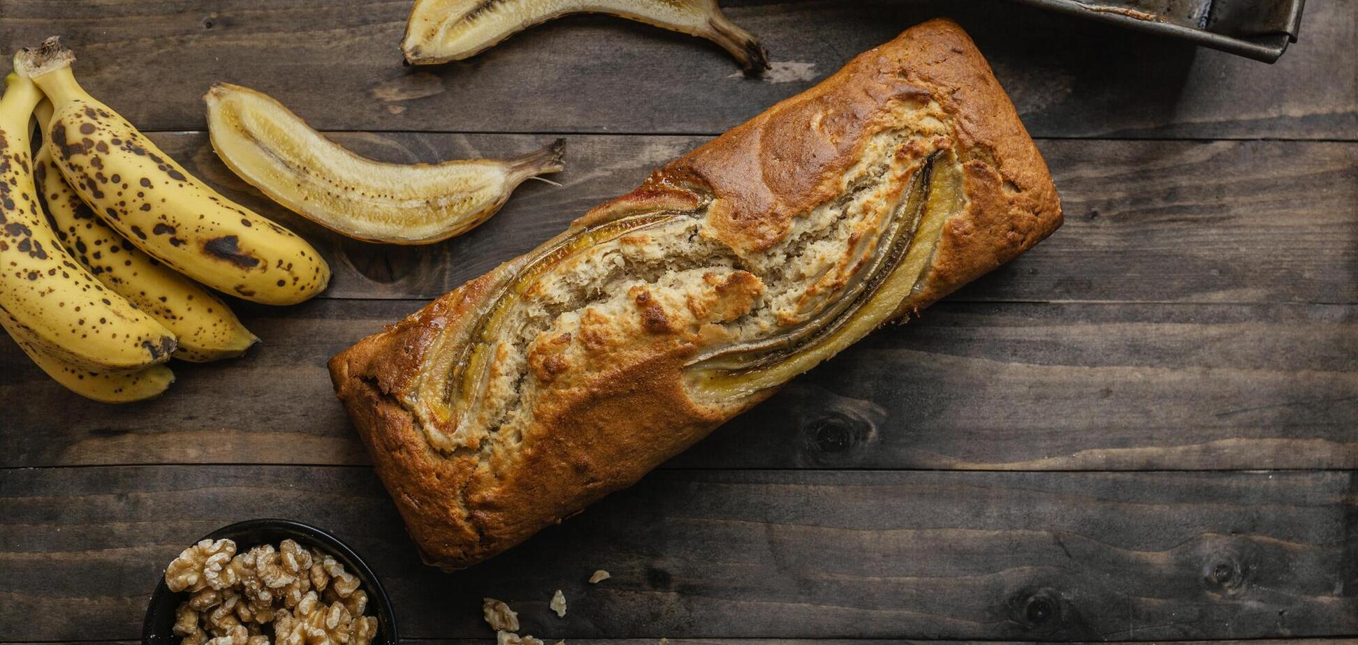Що приготувати з перестиглих бананів: варіант смачної випічки