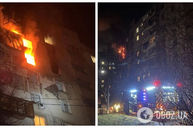 Оккупанты ударили по Запорожью: произошли пожары, пострадали шесть человек. Фото и видео