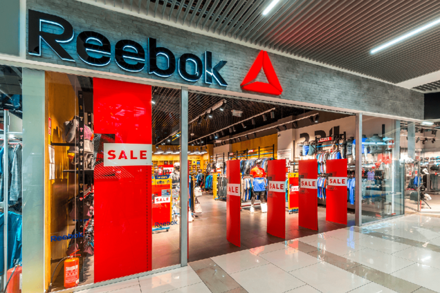 Фірмовий магазин Reebok в Україні