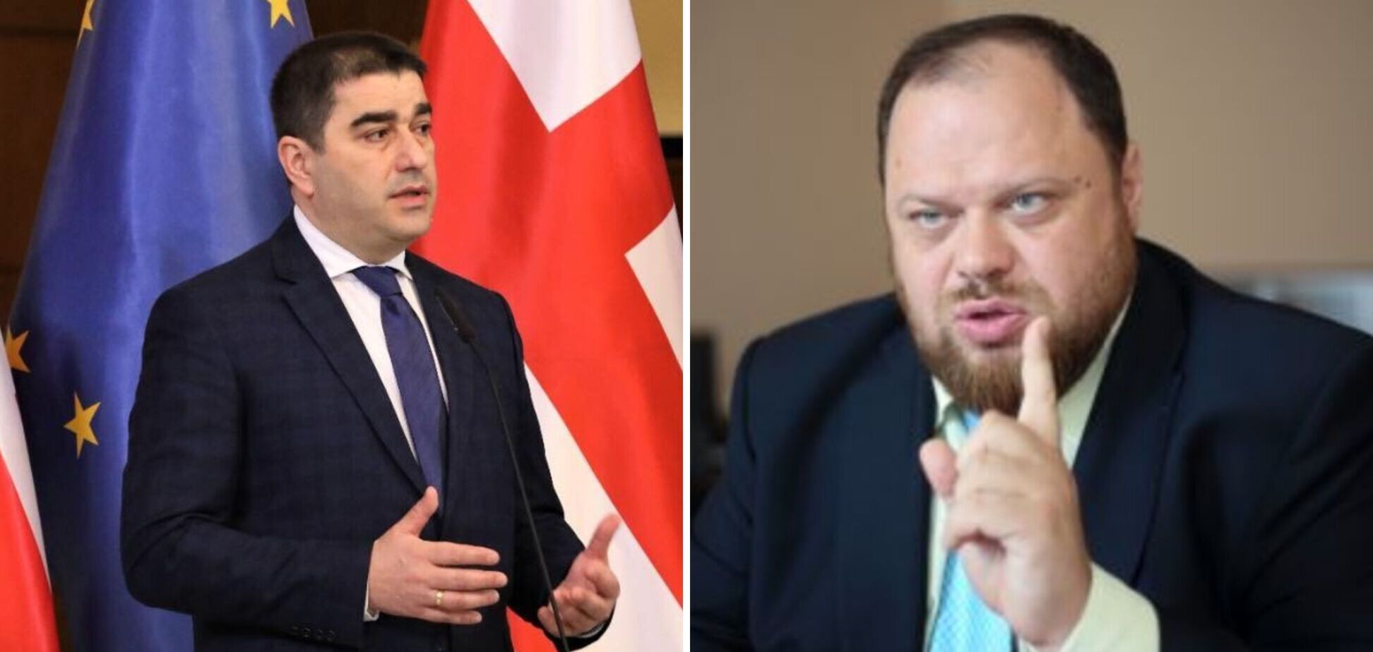 Грузія звинуватила Зеленського у 'невдячності': Стефанчук жорстко відповів