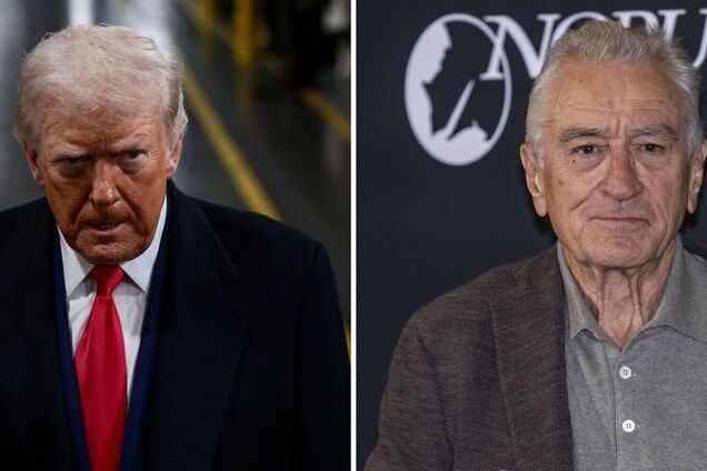 'Він ідіот!' Роберт Де Ніро закликав 'позбутися' Трампа та застеріг американців щодо невтішного майбутнього: президент США не змовчав