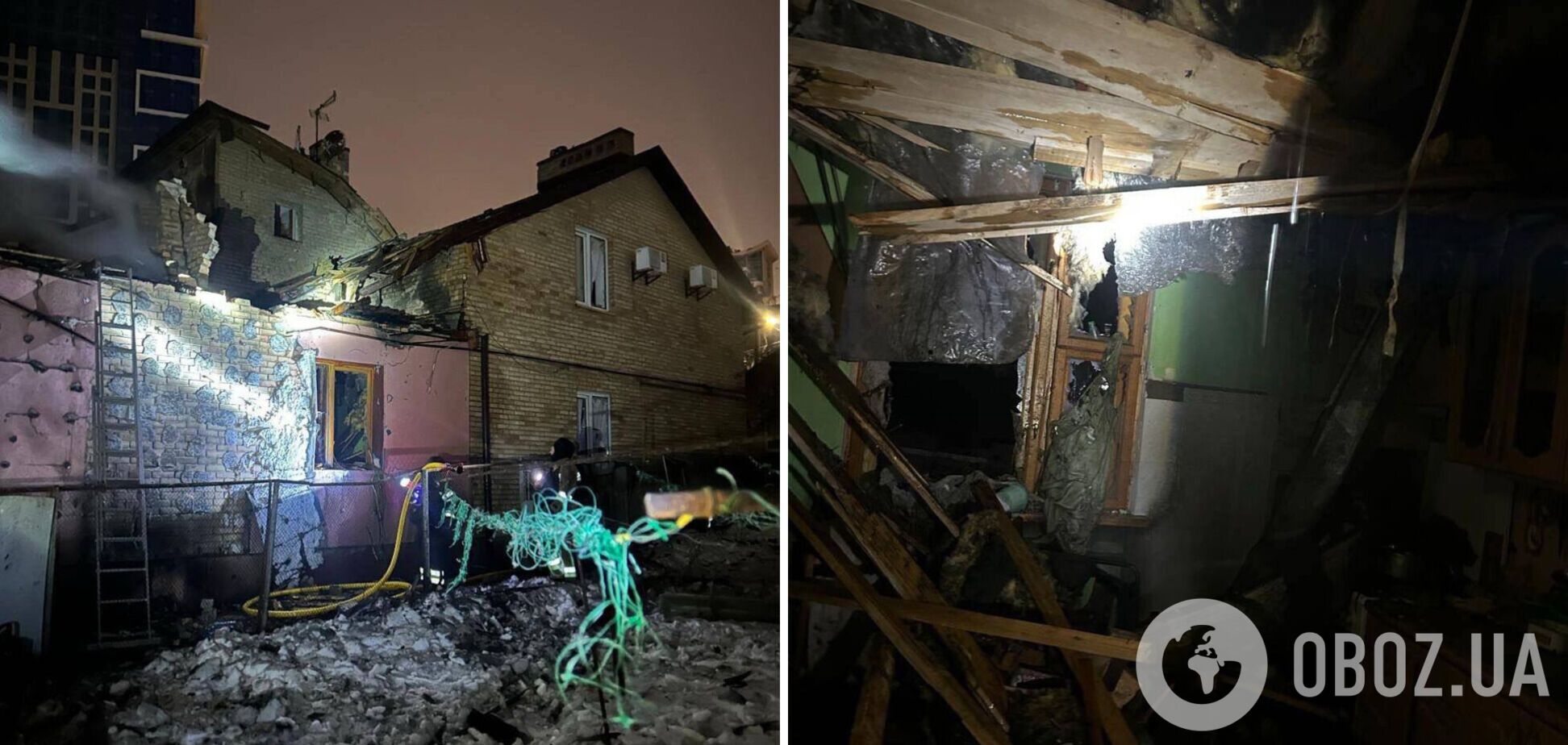 Россия атаковала Киев дронами и ракетами: произошли пожары. Фото и видео