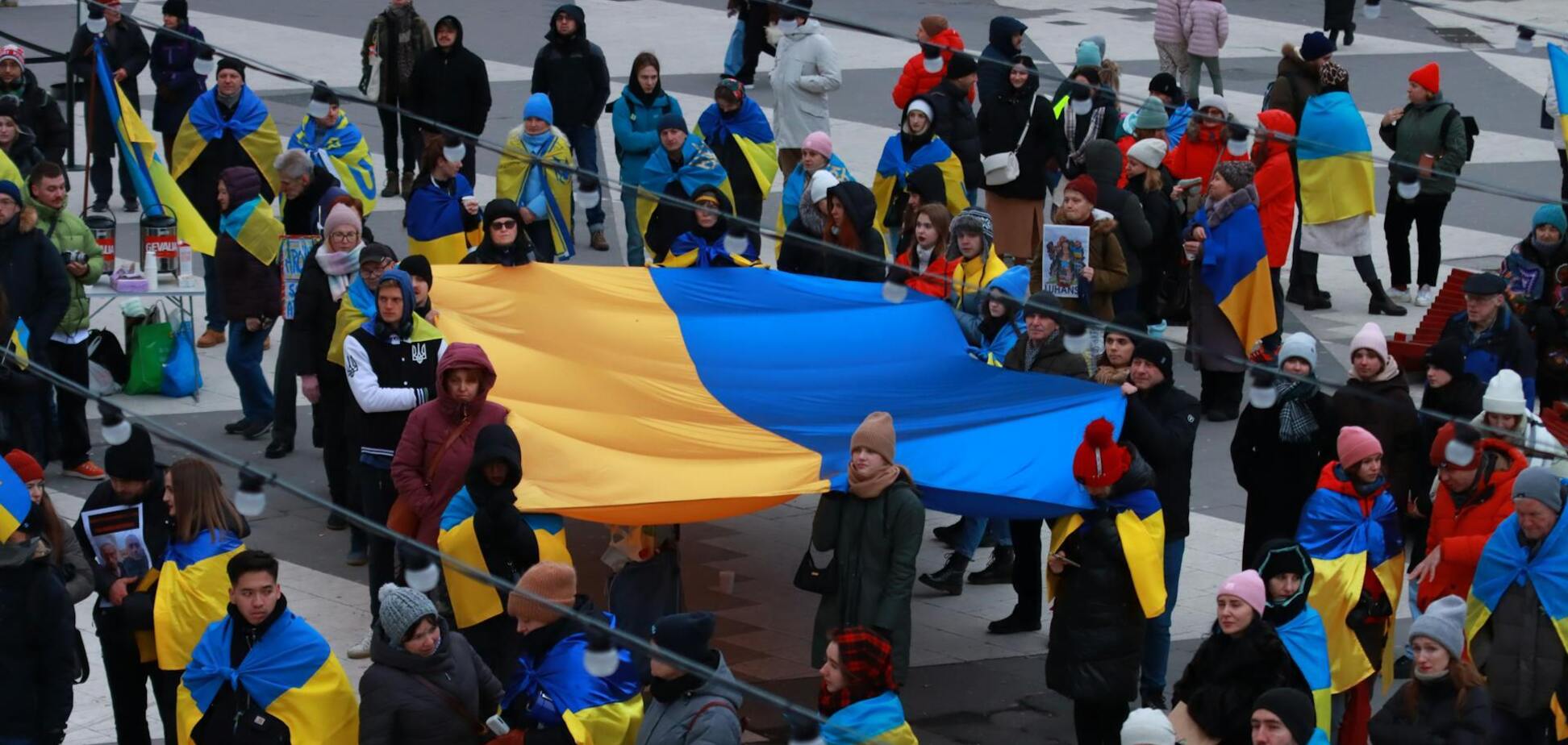 Ілюстрація - біженці з України