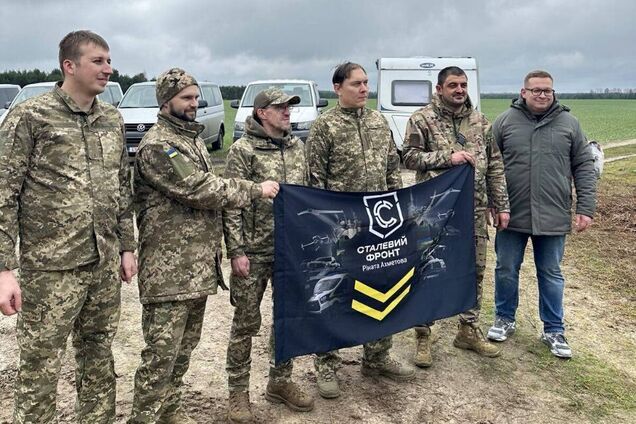 'Сталевий фронт' передав 157-й ОМБр техніку та обладнання на мільйони гривень