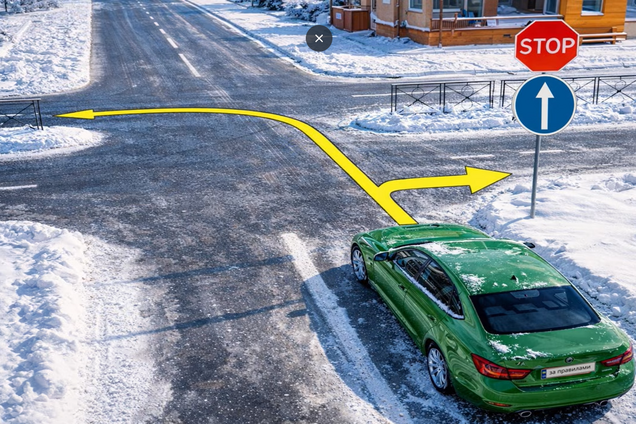 Який поворот дозволений? Тест для досвідчених водіїв