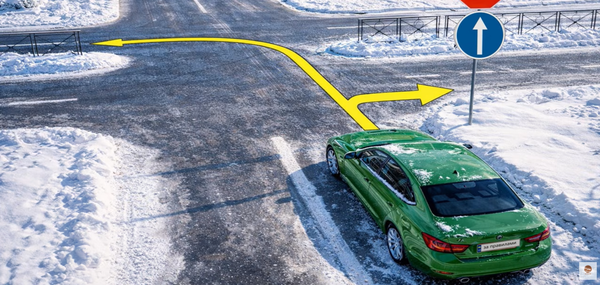Какой поворот разрешен? Тест для опытных водителей